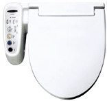 Standard Model Electronic Bidet with Control Panel on Right Side