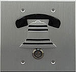 Aluminum Flush Mount Door Box - Bell Style