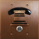 Bronze Flush Mount Door Box - Bell Style