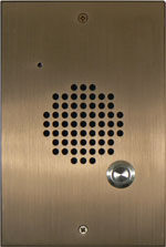 Elongated Bronze Flush Mount Door Box