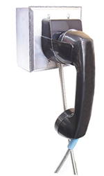 Indoor / Outdoor Handset with Cup Hookswitch and Armored Cord