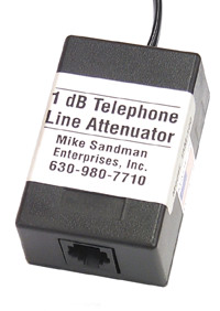Modular 4db Telephone Line Attenuator
