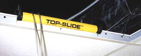Top-Slide Suspended Ceiling Cable GuideSingle Gang Low Voltage Flush Mount Device