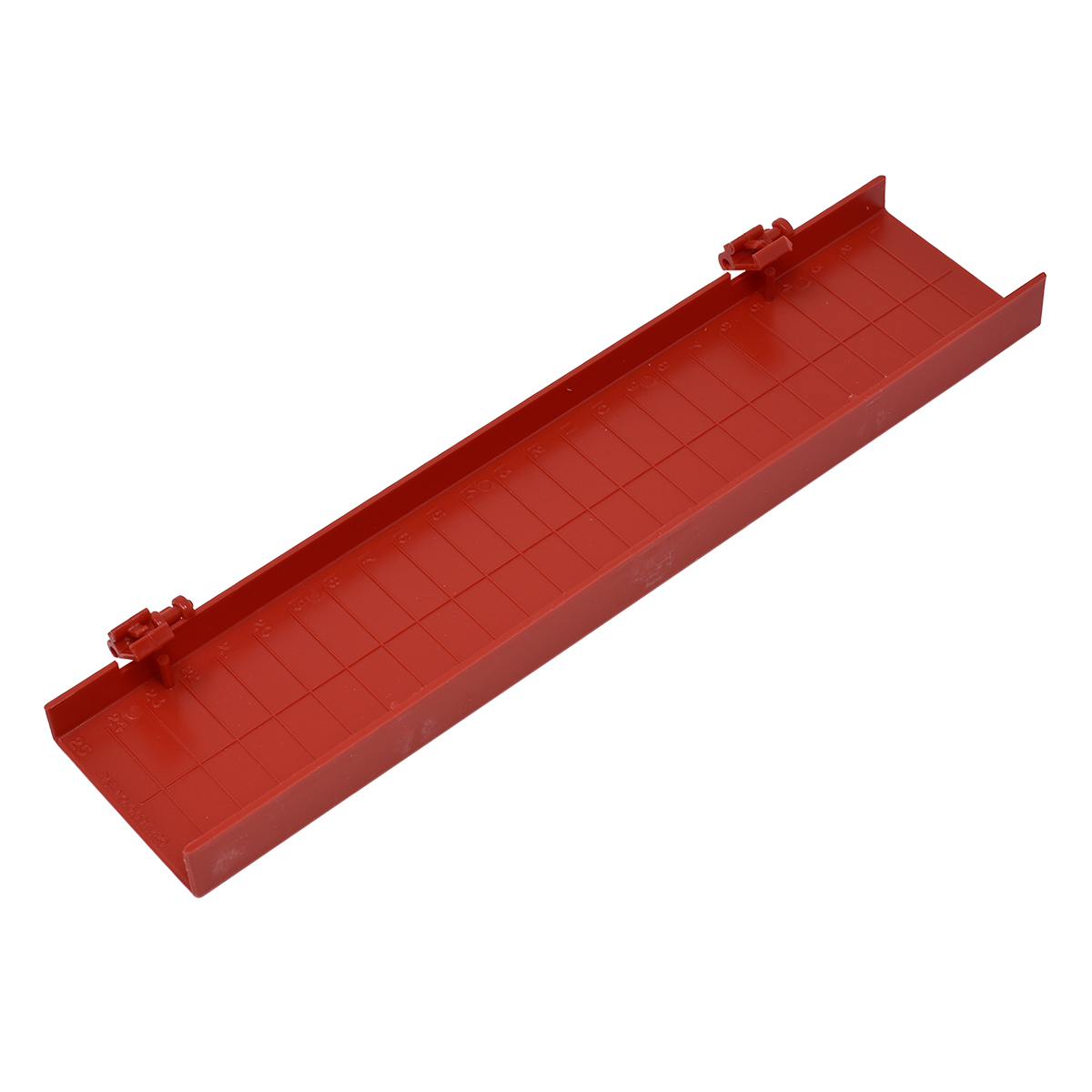 Red Hinged 66M Block Cover