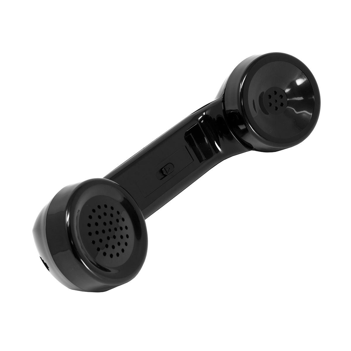 Replacement Handset for 2500/2554 Phones - Black (Bottom View)