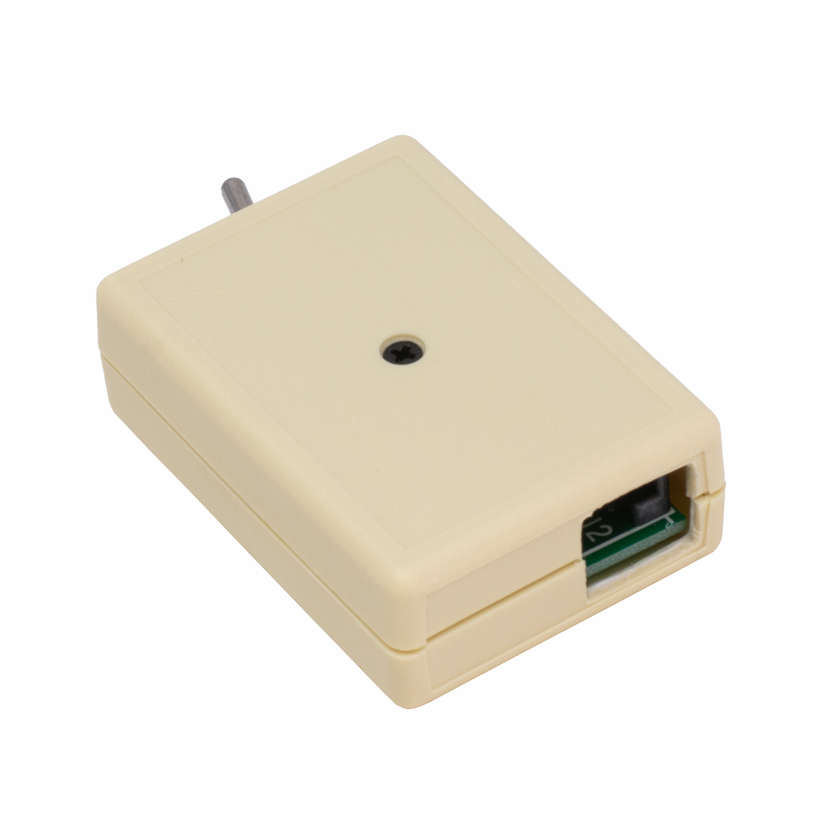 TKM-6 Modular 8-Pin Switch Front Mount Ivory (Top View)