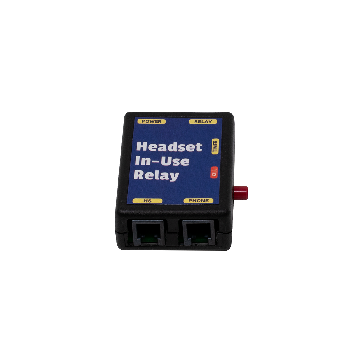 Headset In-Use Relay (Front Jack View)