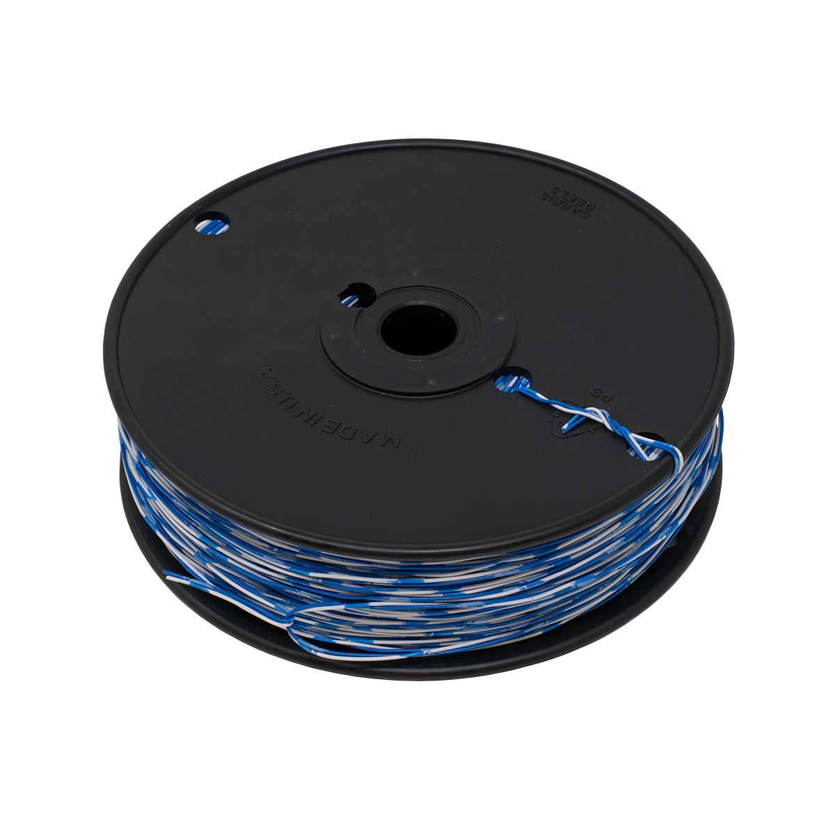 1 Pair Blue White Cross Connect Wire (Spool View)