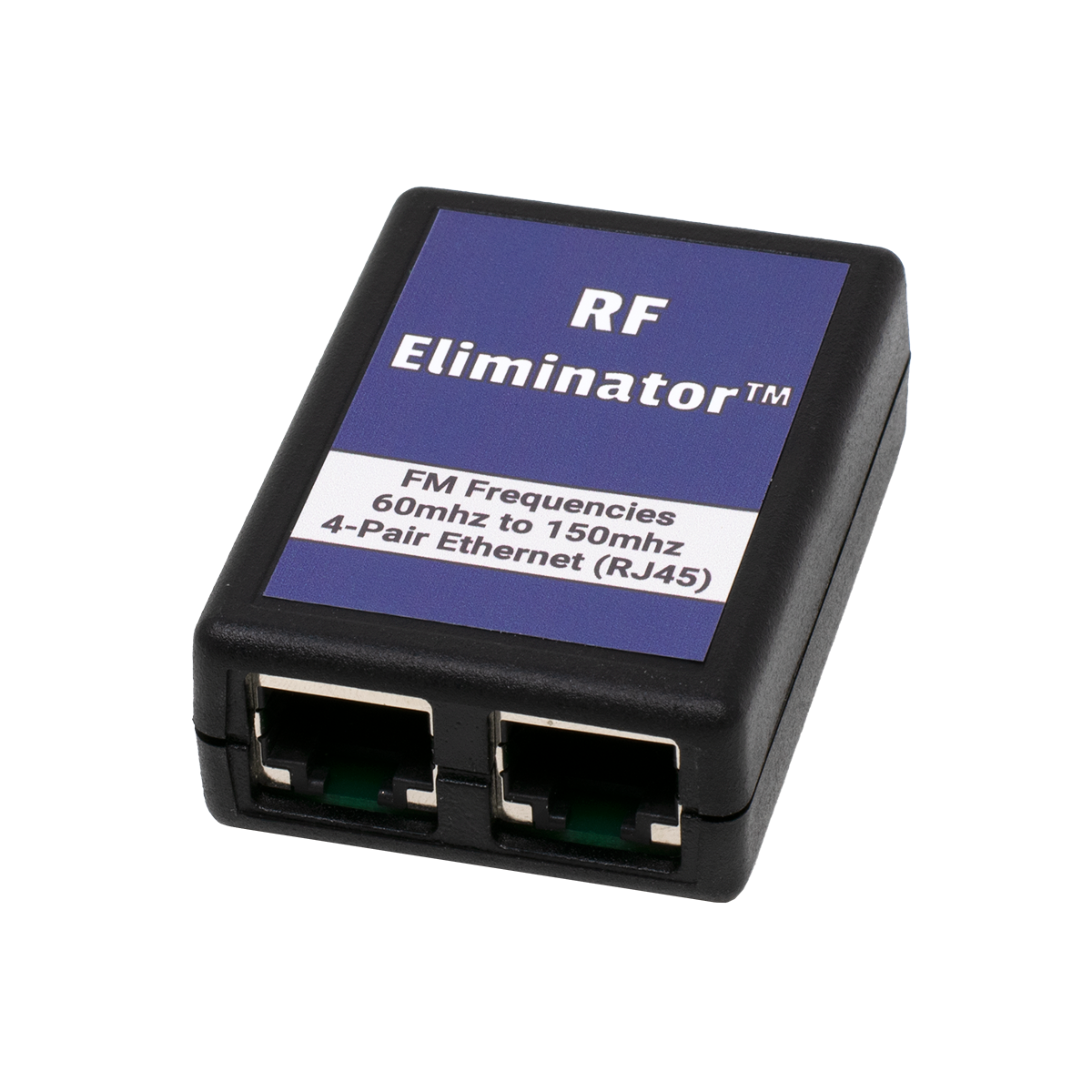 RF Eliminator - 4 Pair Ethernet - FM (Side View)
