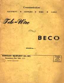 Cover of Beco Catalog Number 17