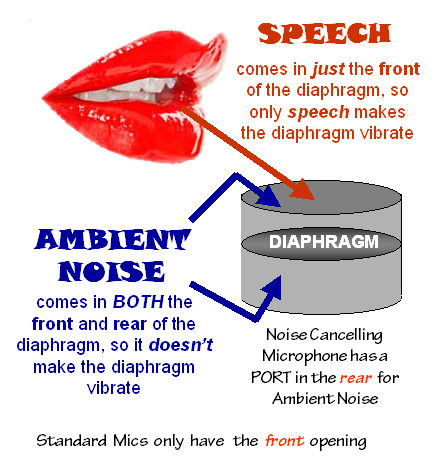 Ambient noise best sale cancellation microphone