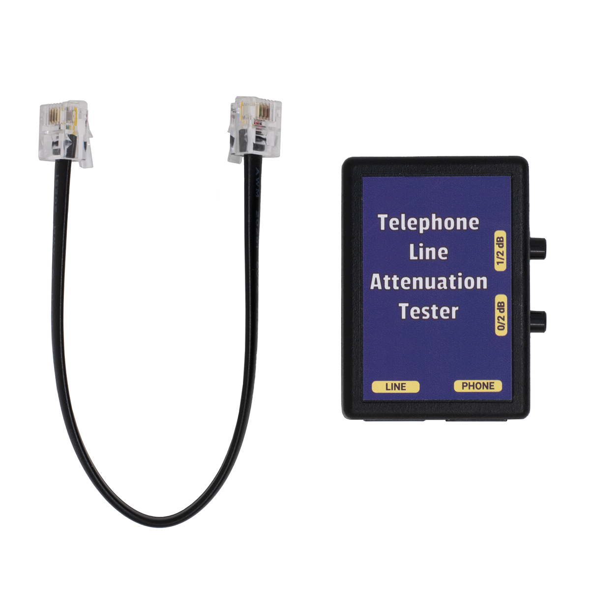 Phone Line Attenuation Tester (Top View)