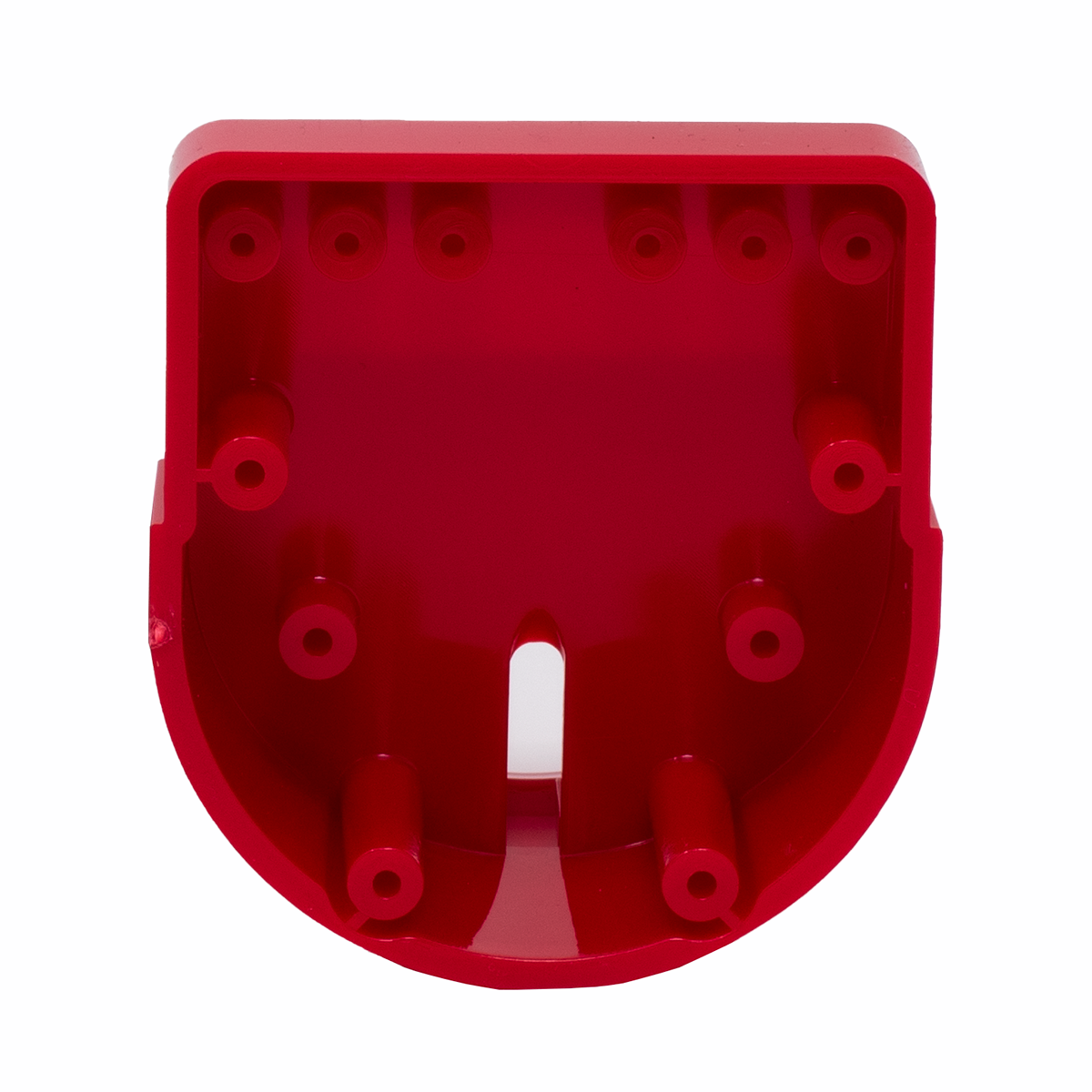 Red Plastic Cup Hanger (Back View)