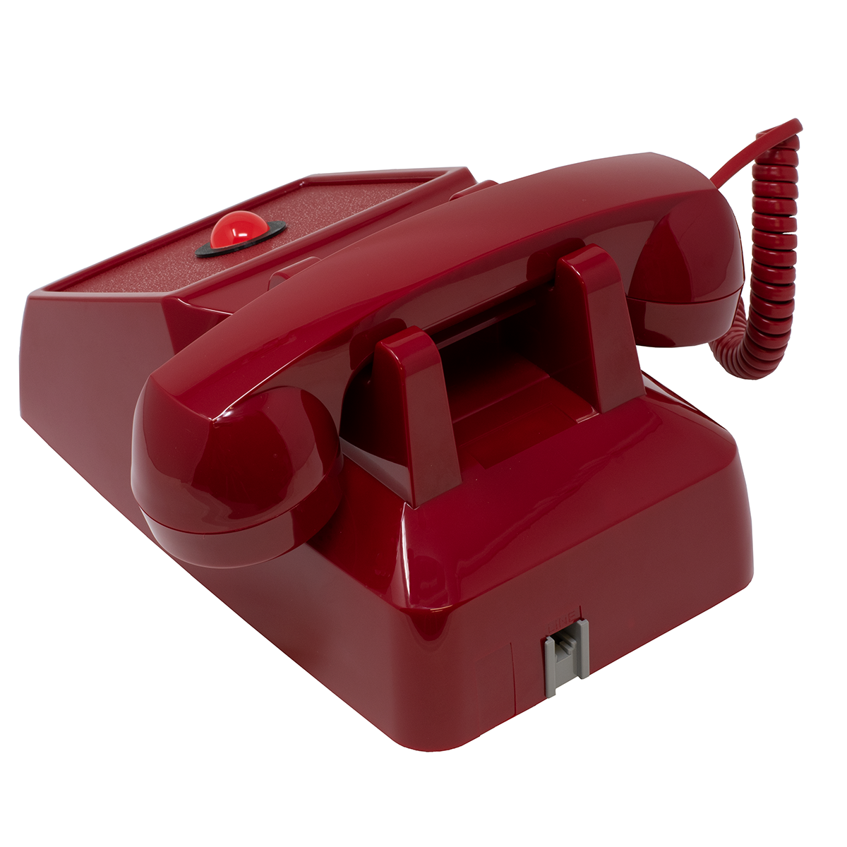 2500 Style Desk Phone No-Dial with Large LED (Back View)