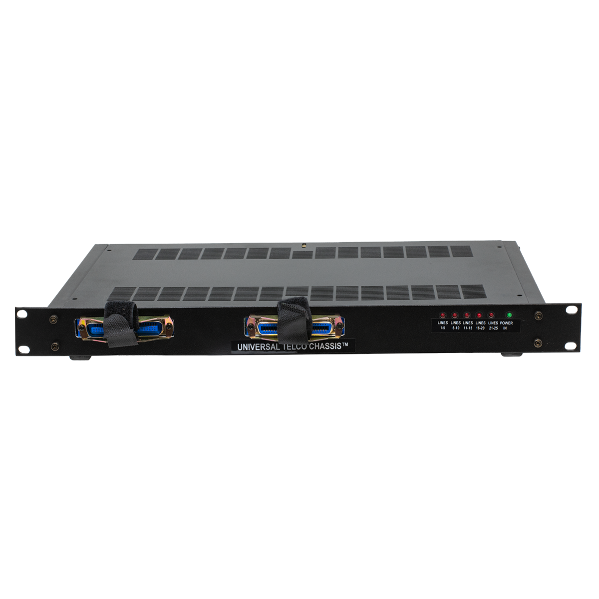 25 Line Telephony Chassis (Front View)