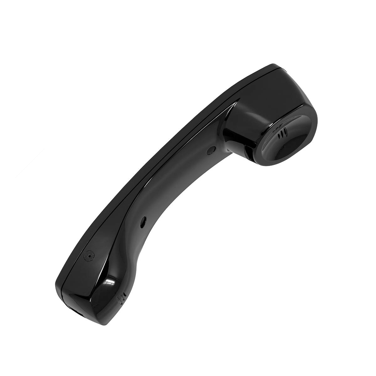 Noise-Cancelling Handset (Left Side View)