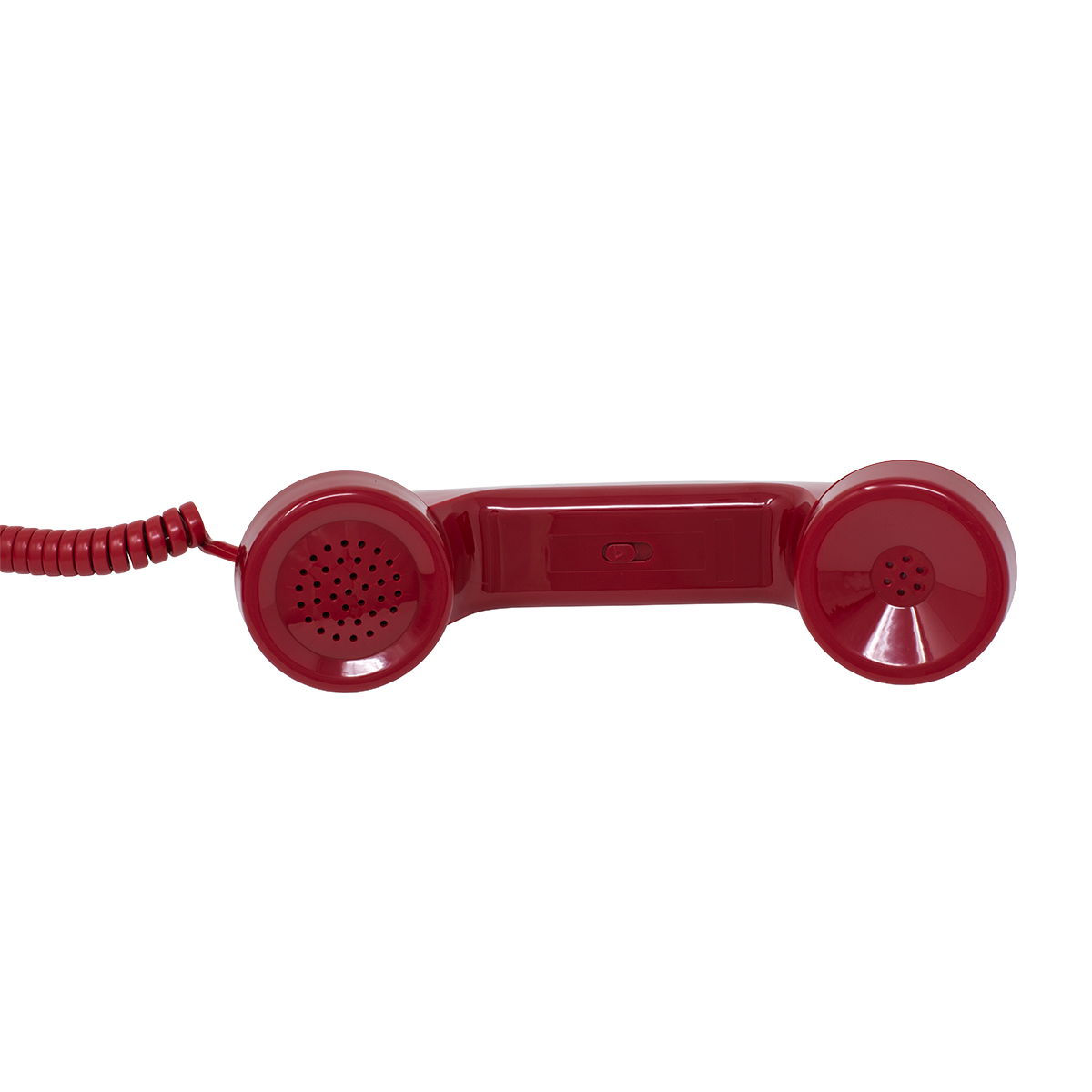 2554 WALL PHONE RED W/DIAL