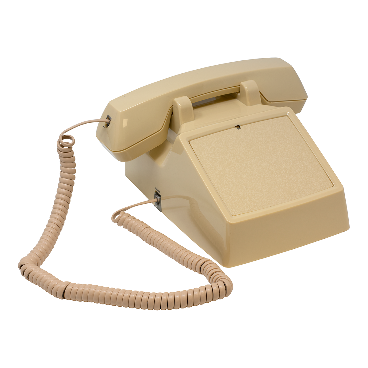 2500 Style Desk Phone No-Dial (Ivory) (Front View)