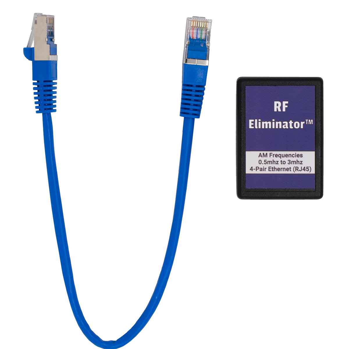 RF Eliminator - 4 Pair Ethernet - AM (Top View)