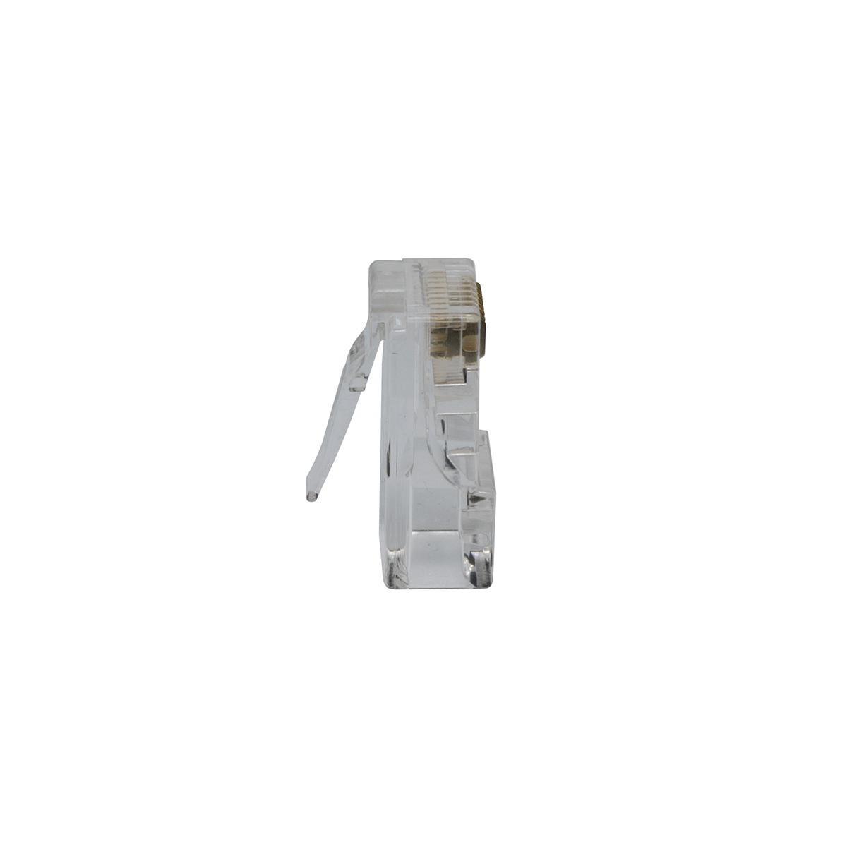 CAT5 Solid Wire 8P8C (RJ45) Mod Plugs (Side View)